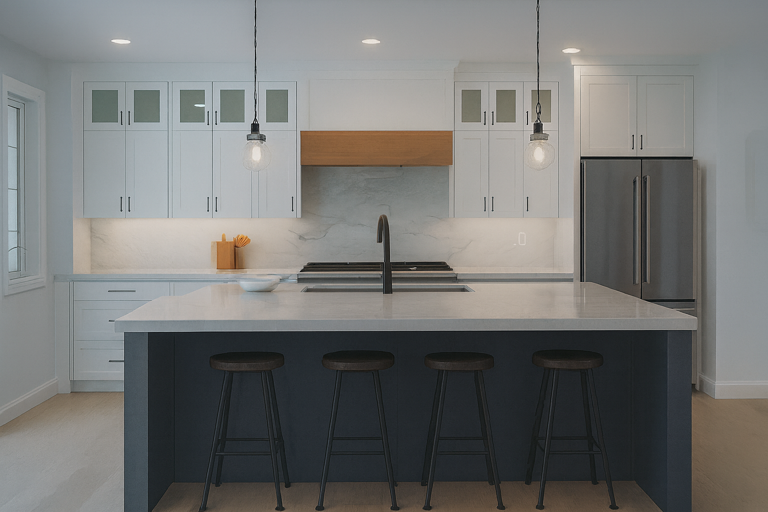 Kitchen Renovation Before and After