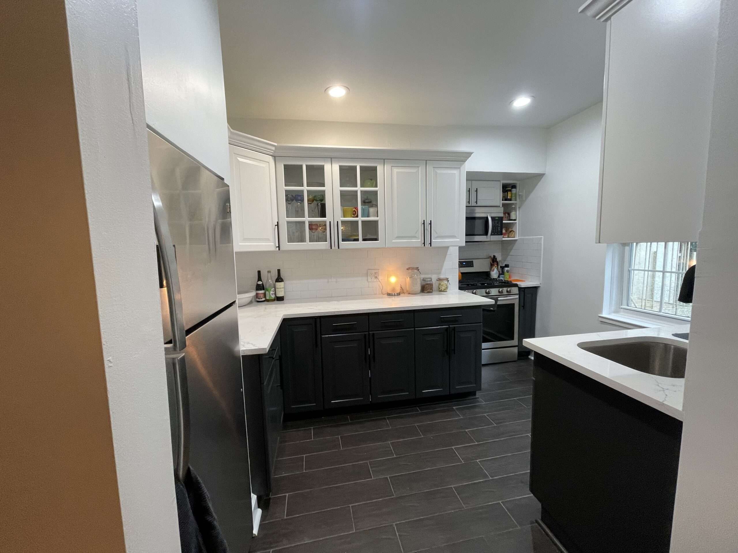 Kitchen Renovation Before and After