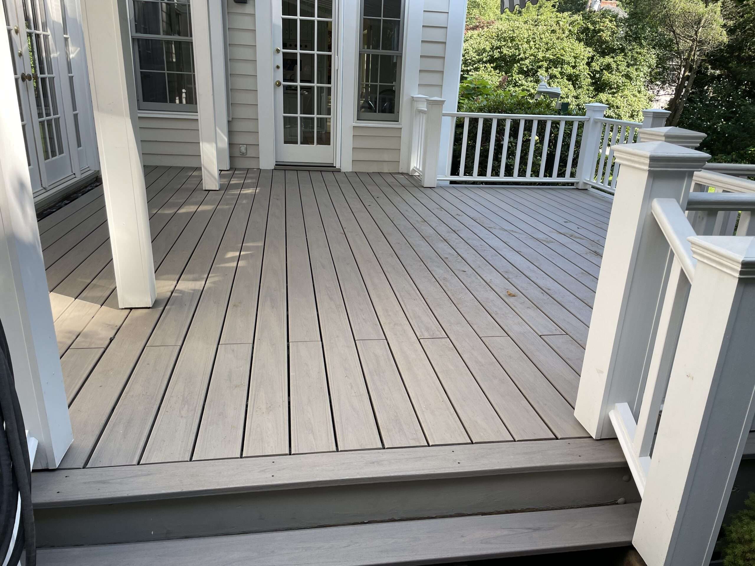 Trex deck with in Bronxville